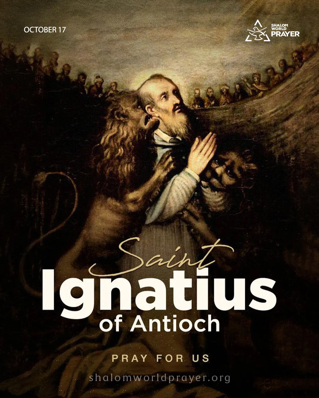 St. Ignatius of Antioch, Bishop and Martyr Poster