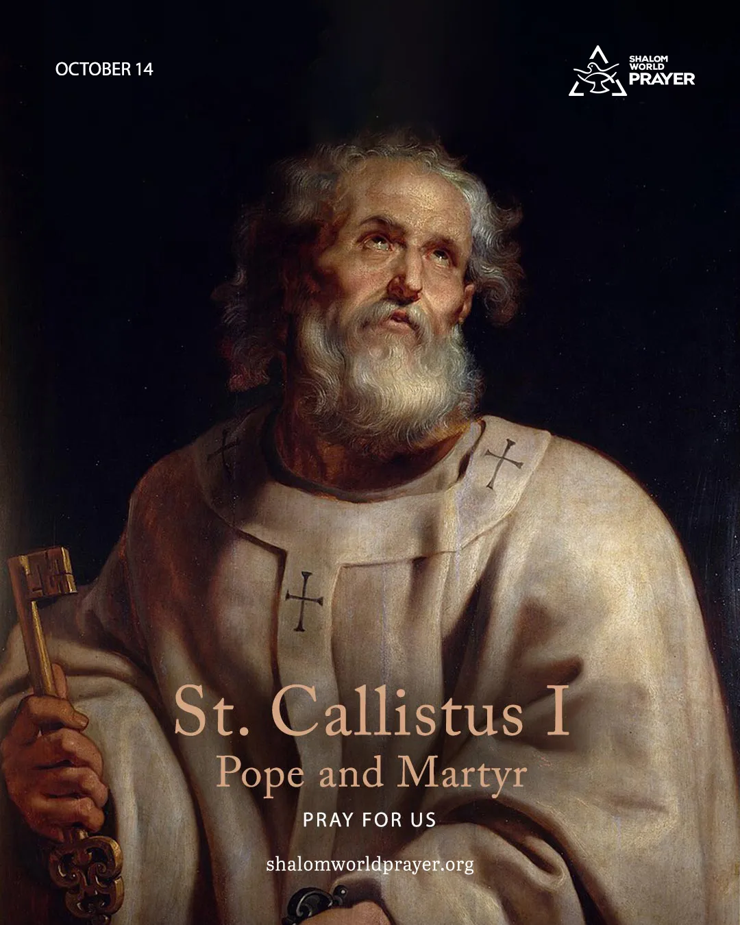 St. Callistus I, Pope and Martyr Poster