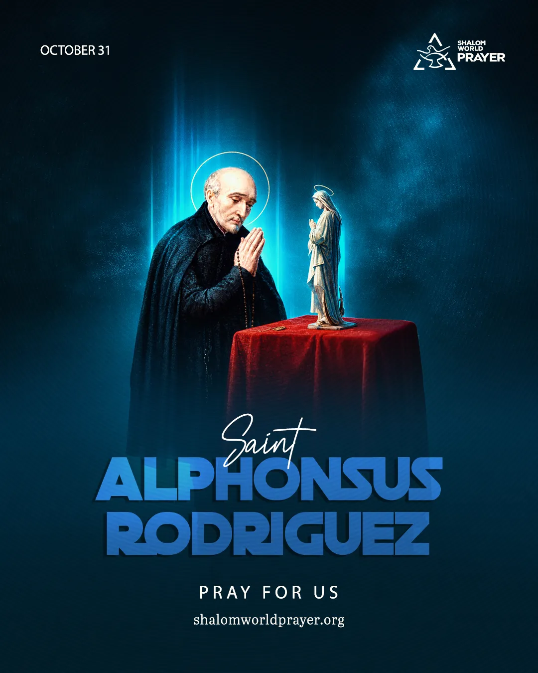 St. Alphonsus Rodriguez Poster