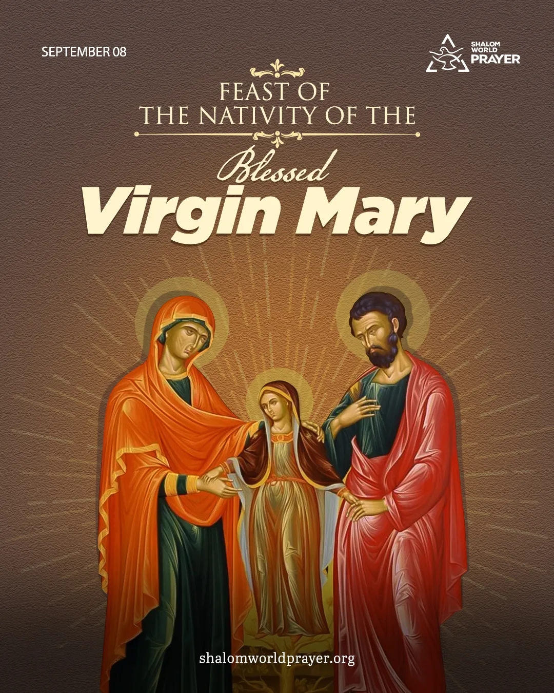 Feast of The Nativity of the Blessed Virgin Mary Poster
